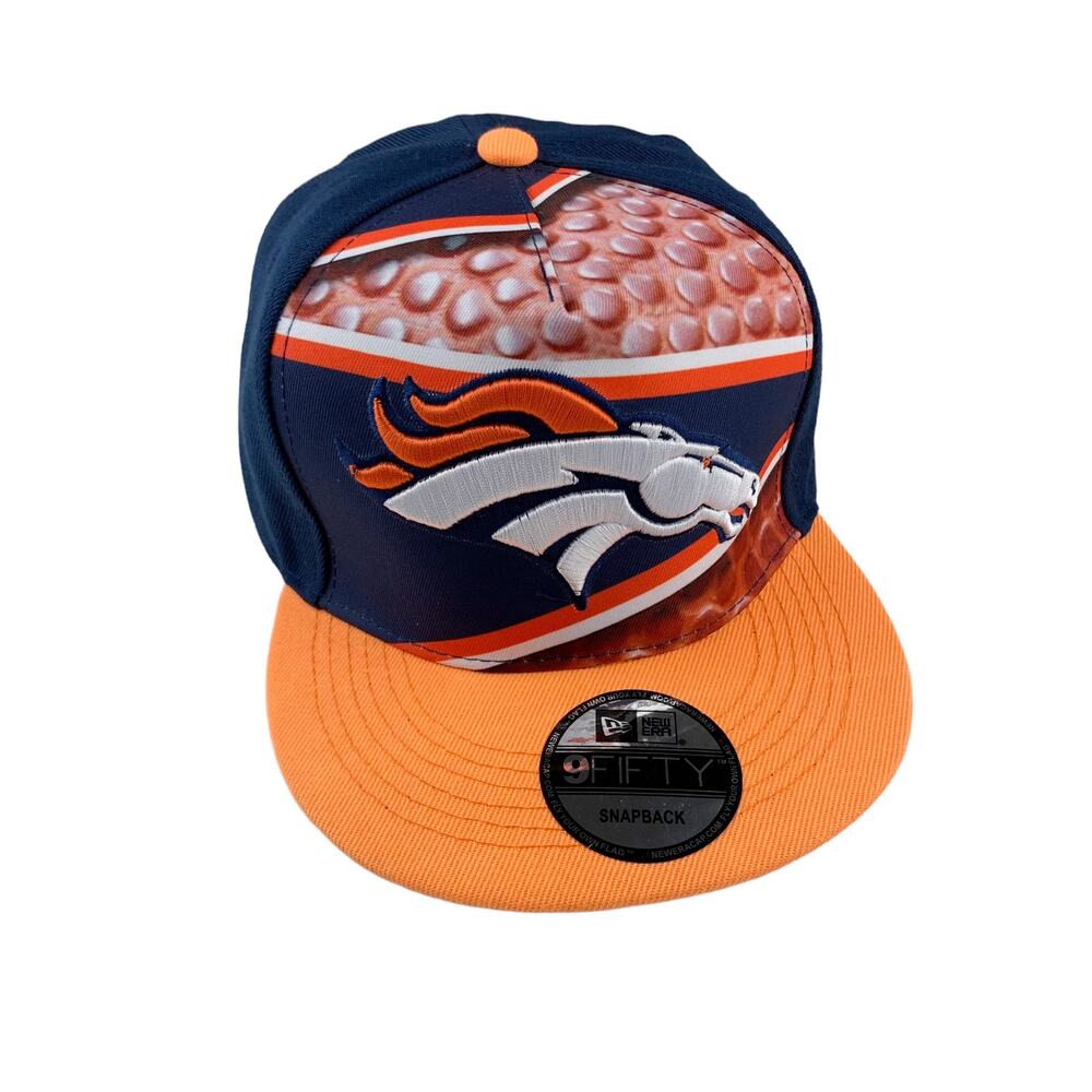 Denver Broncos NFL Baseball Cap Snapback New Era 9Fifty Adults One Size